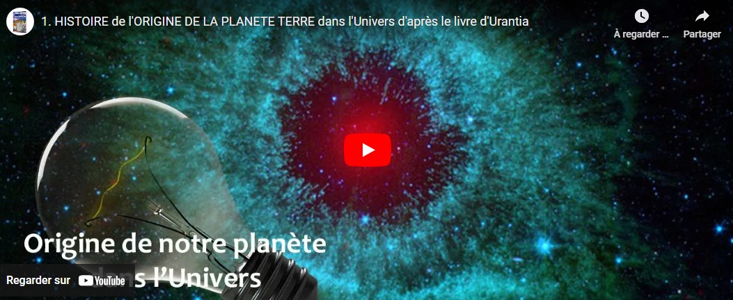 1. Histoire de l'origine de la planète terre dans l'univers